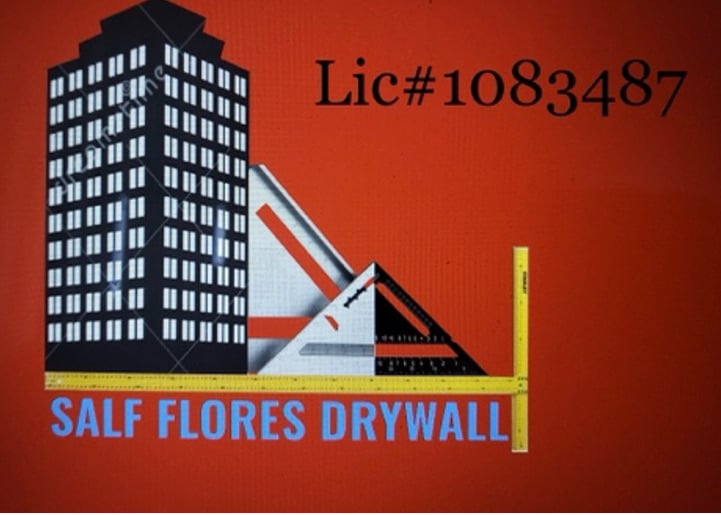 Salf Flores Drywall Logo