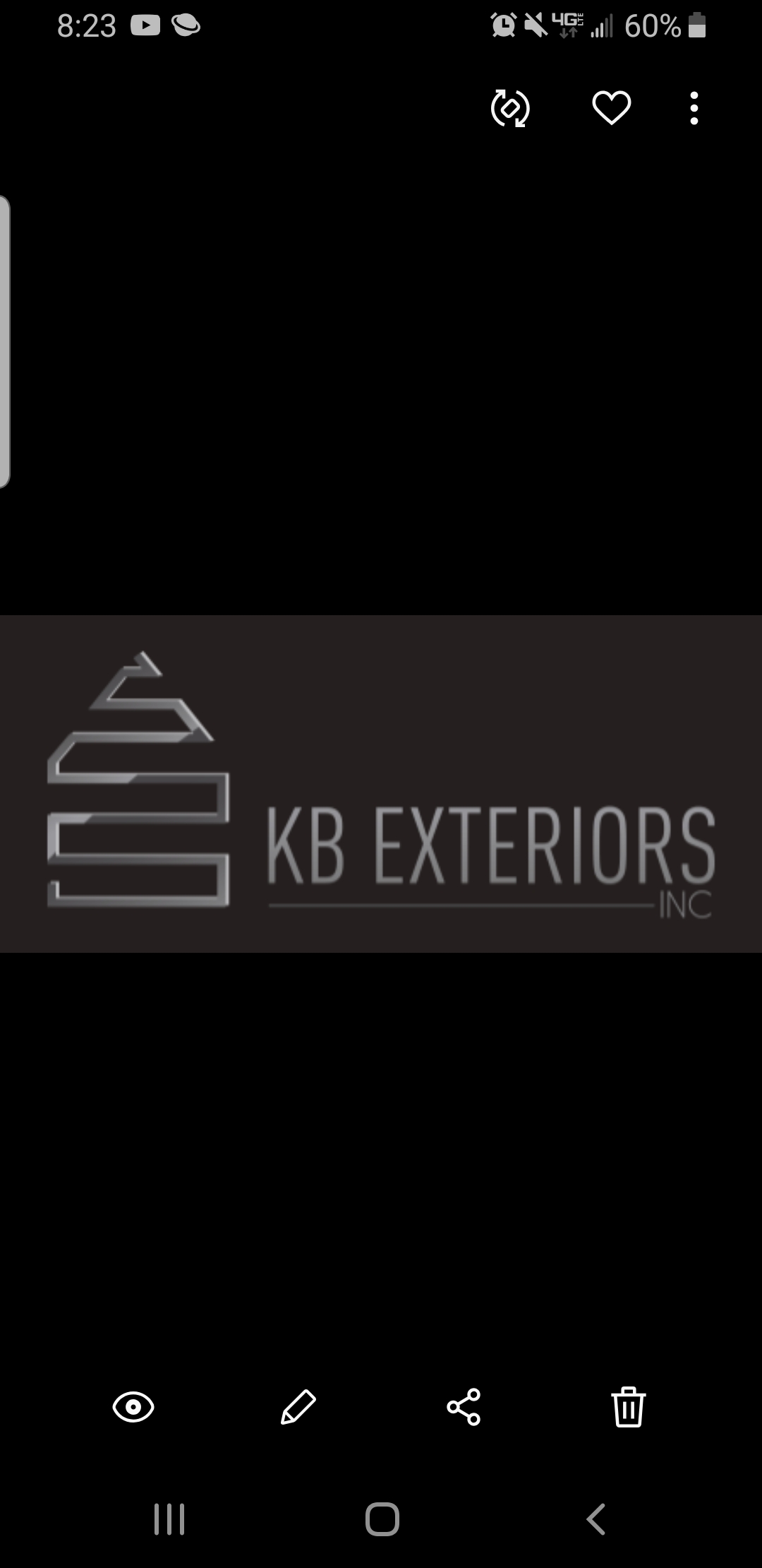 KB Exteriors, Inc. Logo