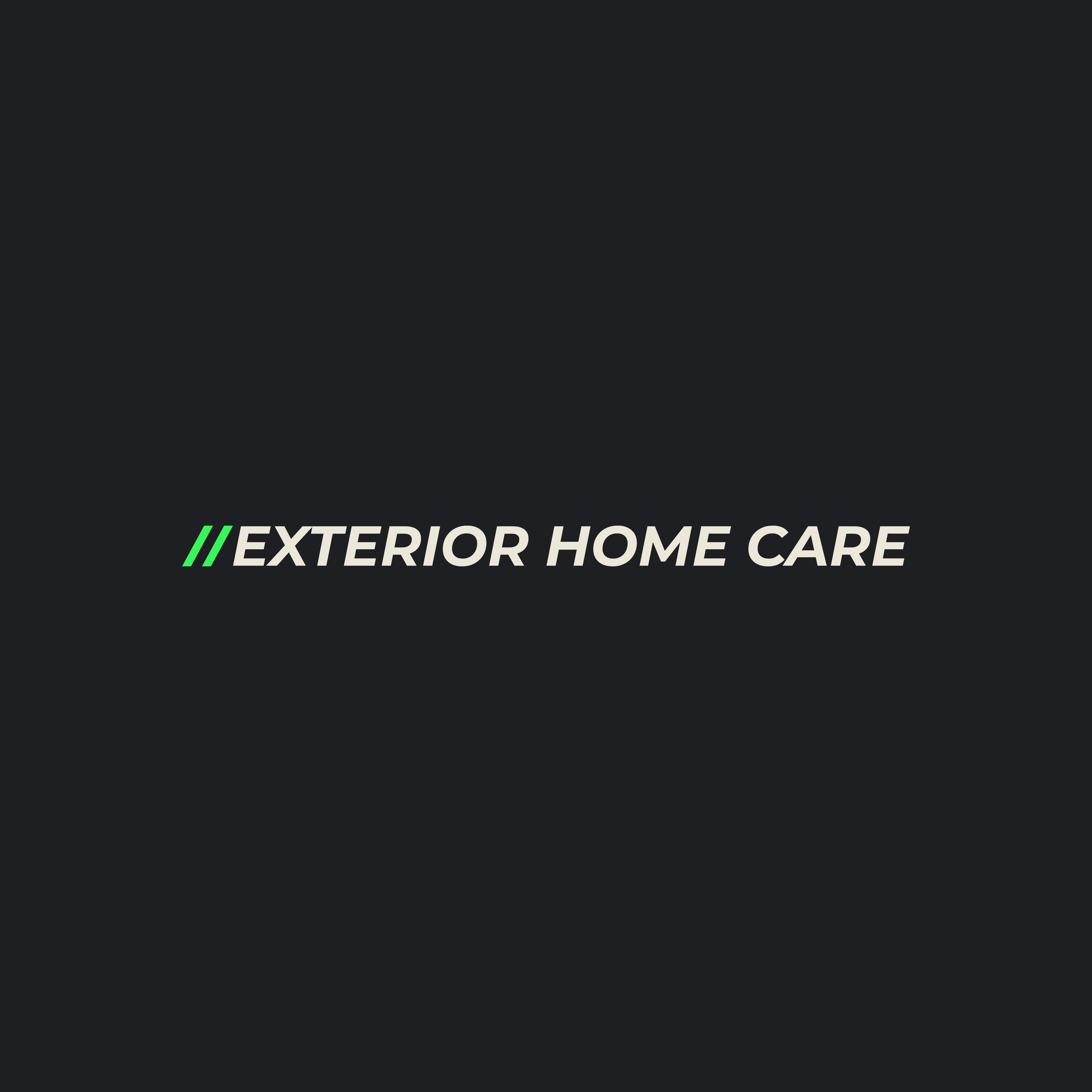 Exterior Home Care Logo