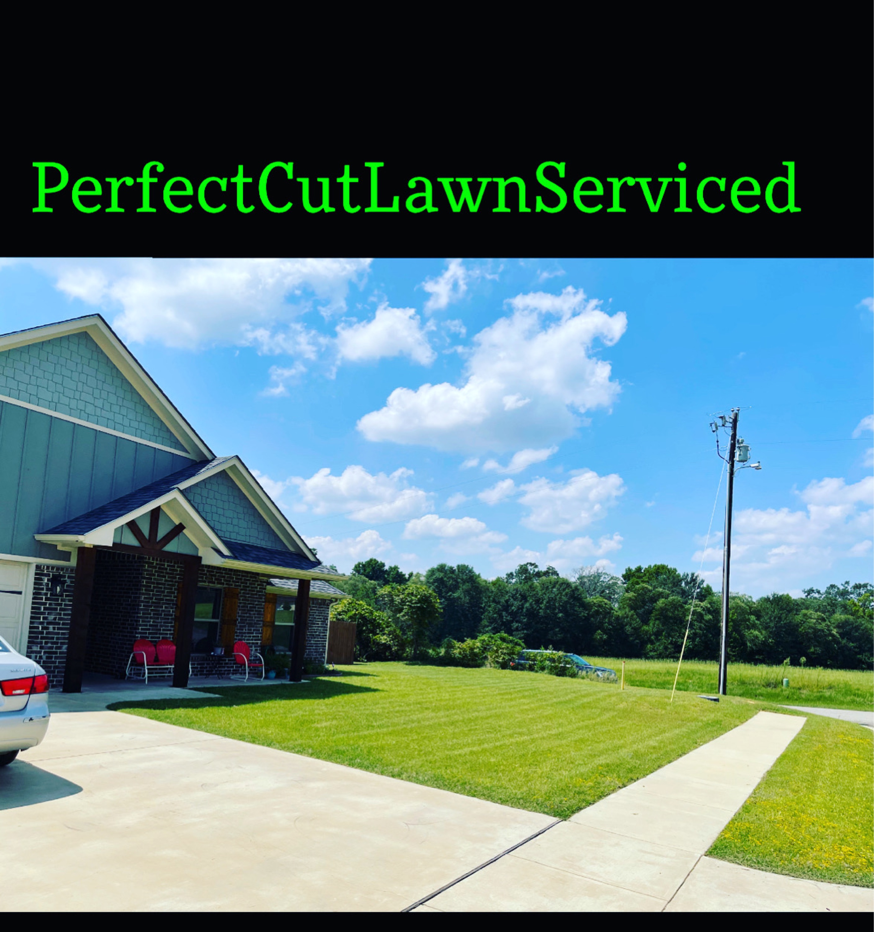 Perfect Cut Lawn Services and Hauling Logo