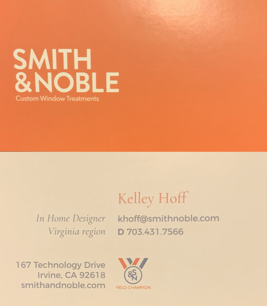 Kelley Hoff of Smith & Noble Logo