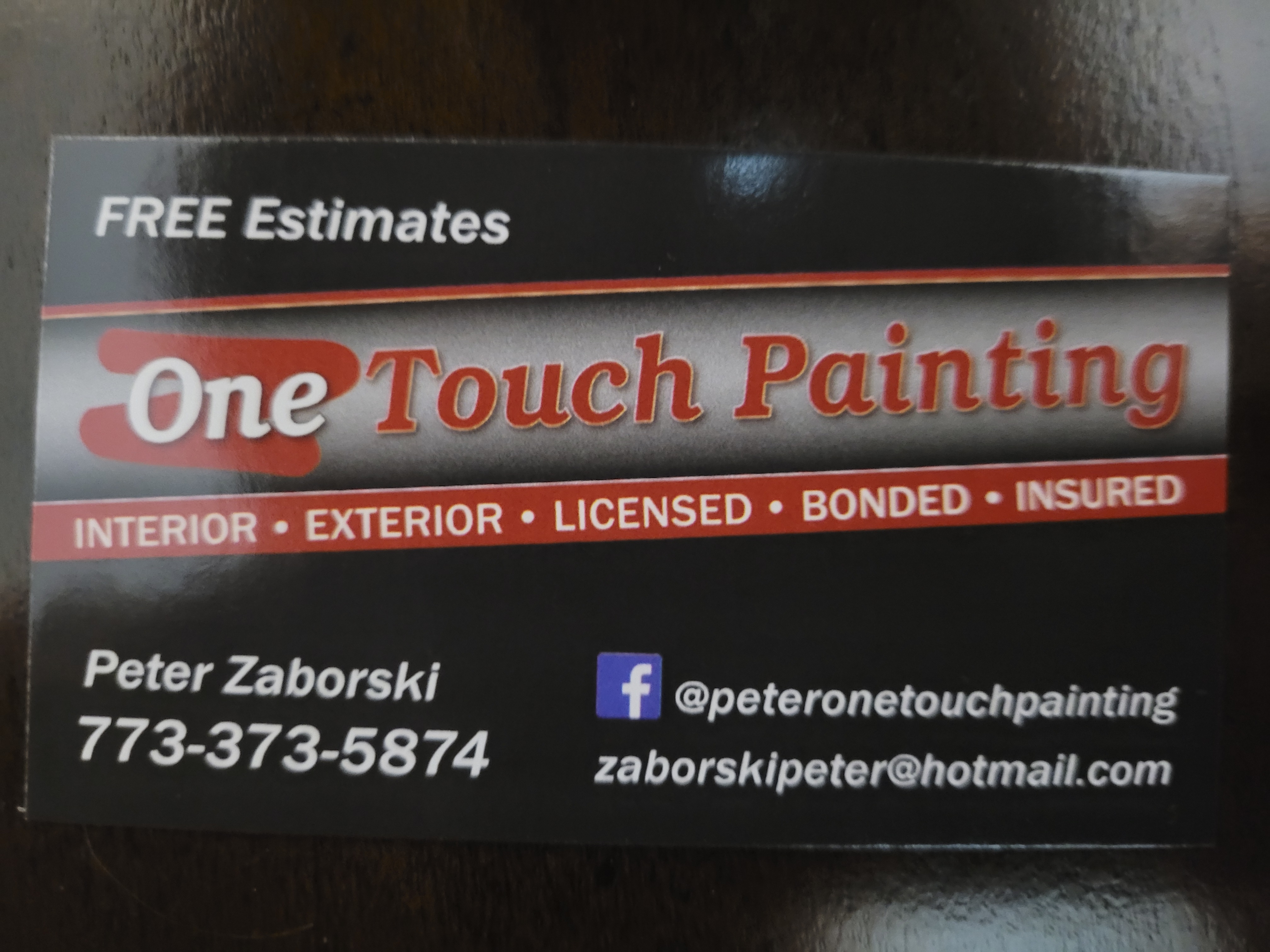 One Touch Painting Logo