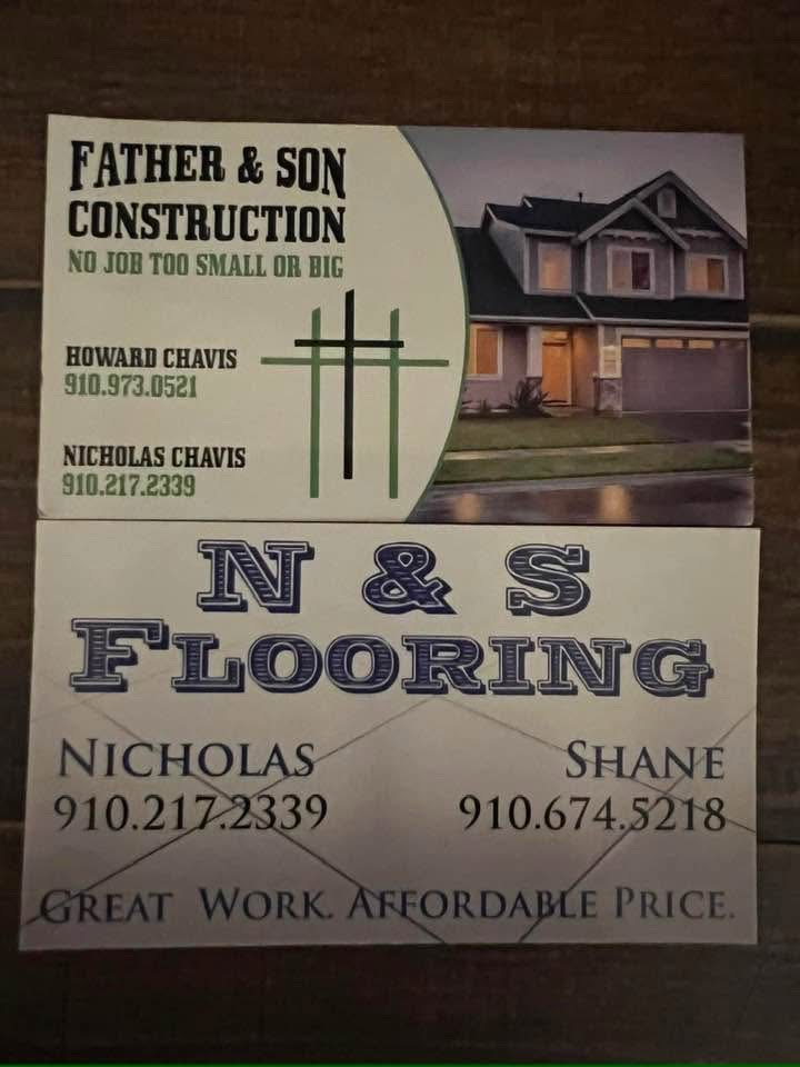 N and S Flooring Logo