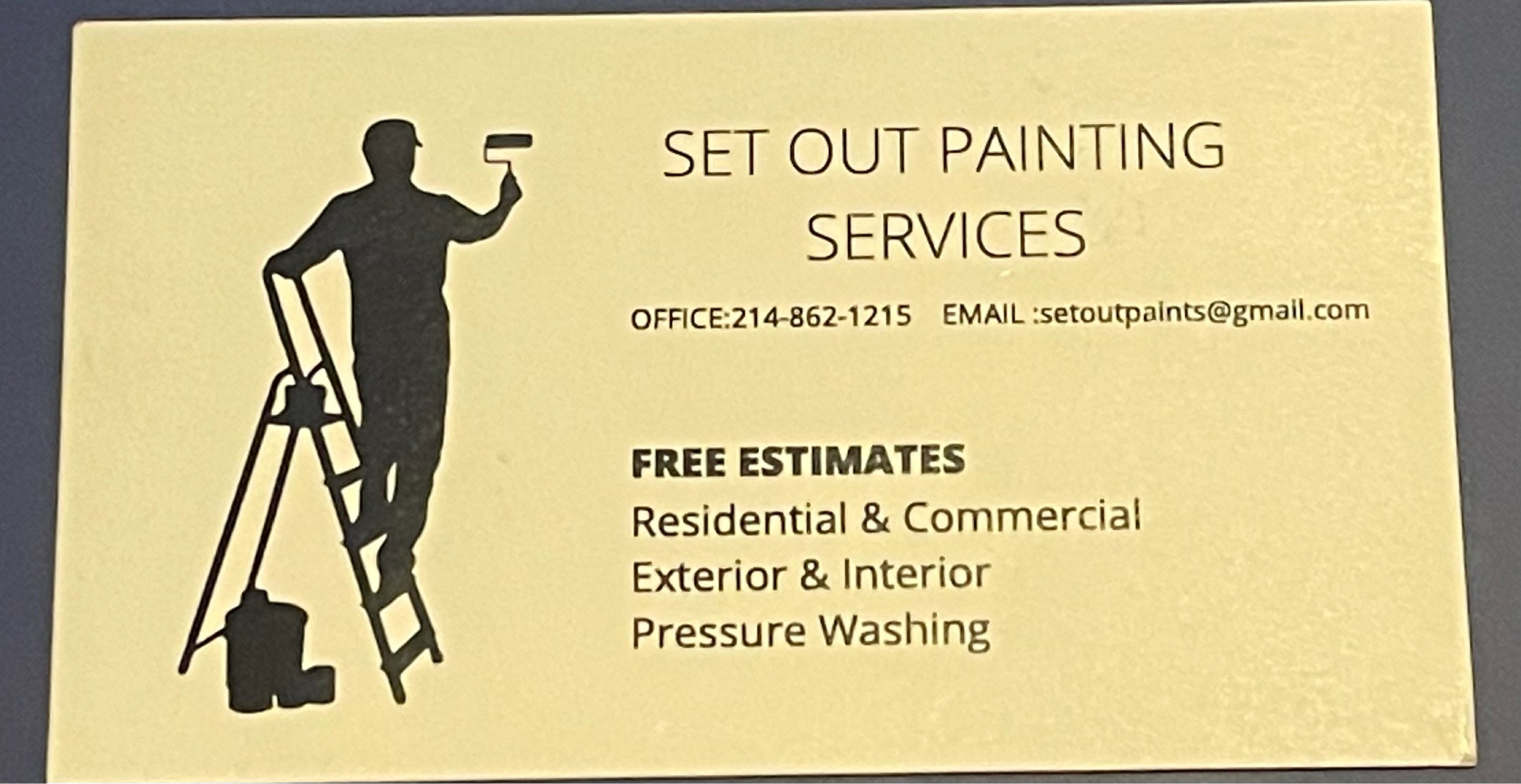 Set Out Painting Logo