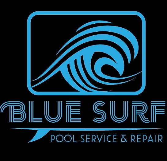 Blue Surf Pool Service & Repair Logo