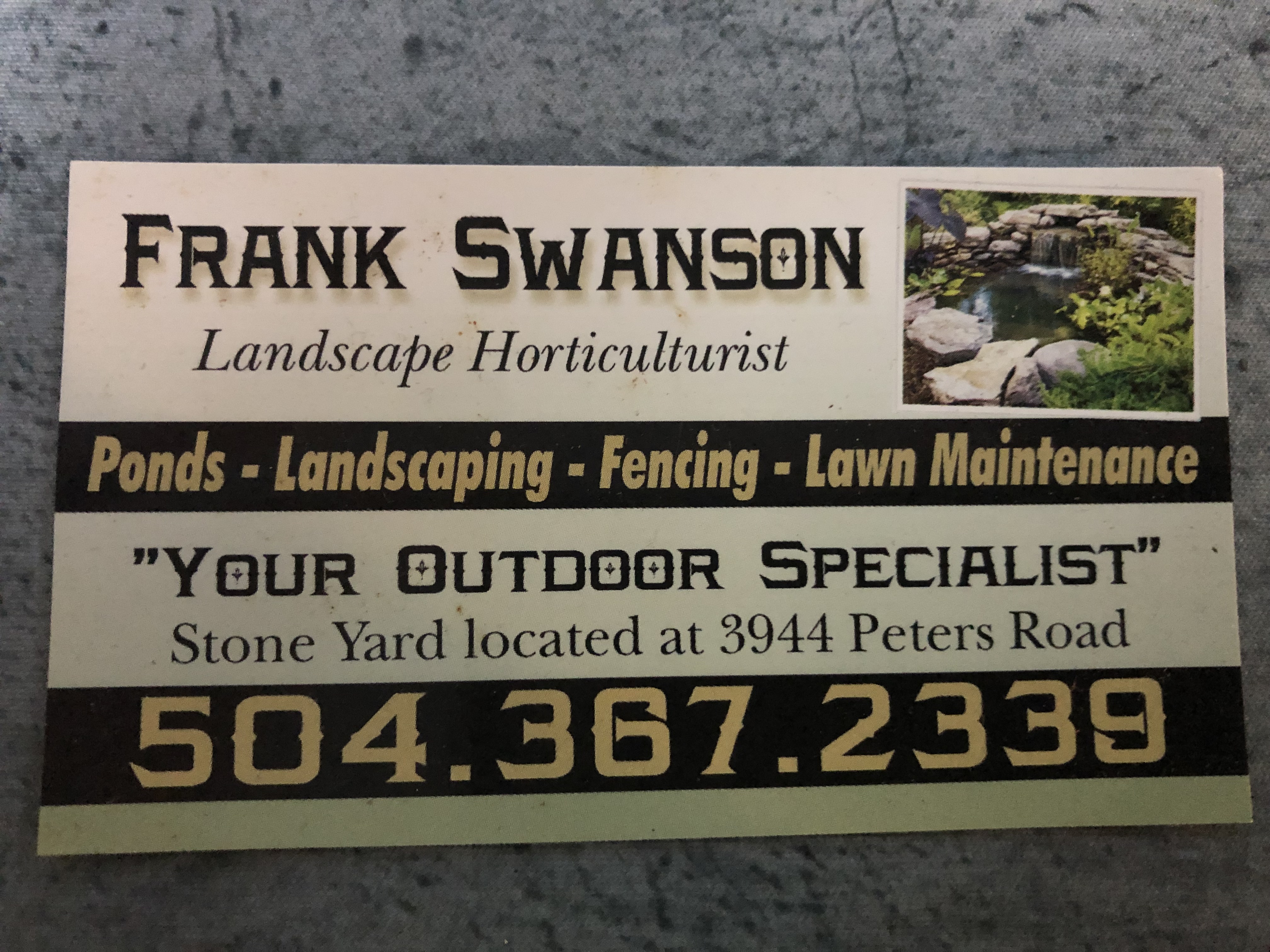 Swanson's Lawn Maintenance Service, Inc. Logo