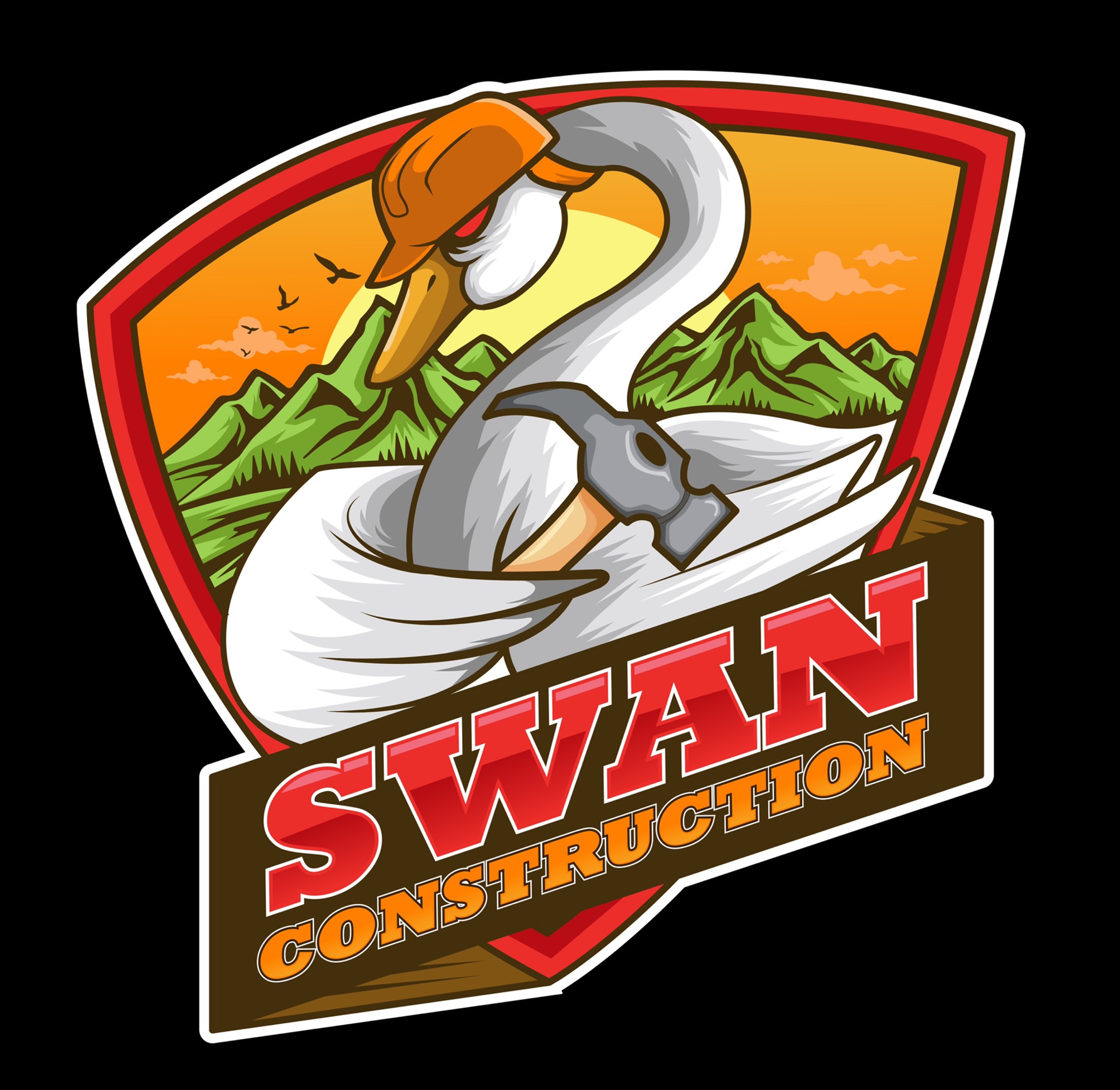 Swan Construction, LLC Logo