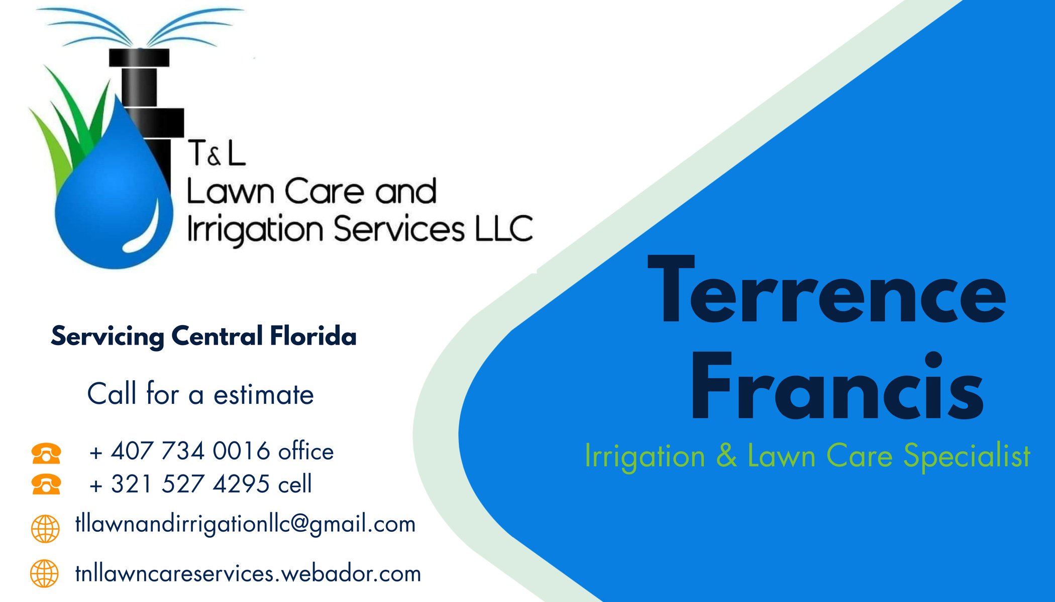 T&L Lawn Care and Irrigation Services LLC Logo