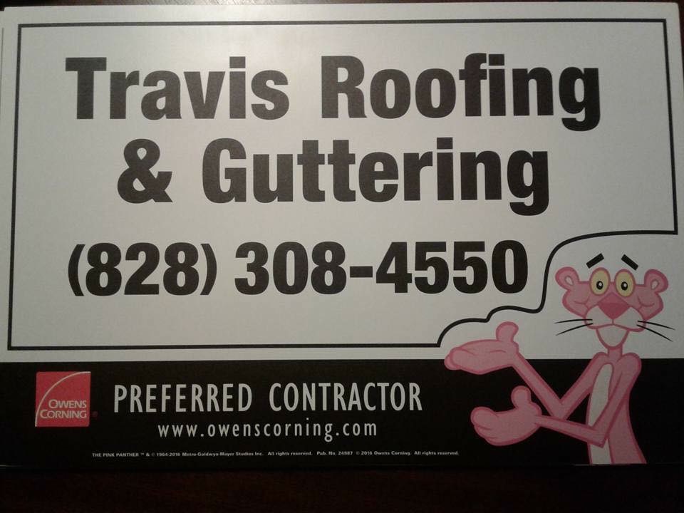 Travis Roofing and Guttering Logo
