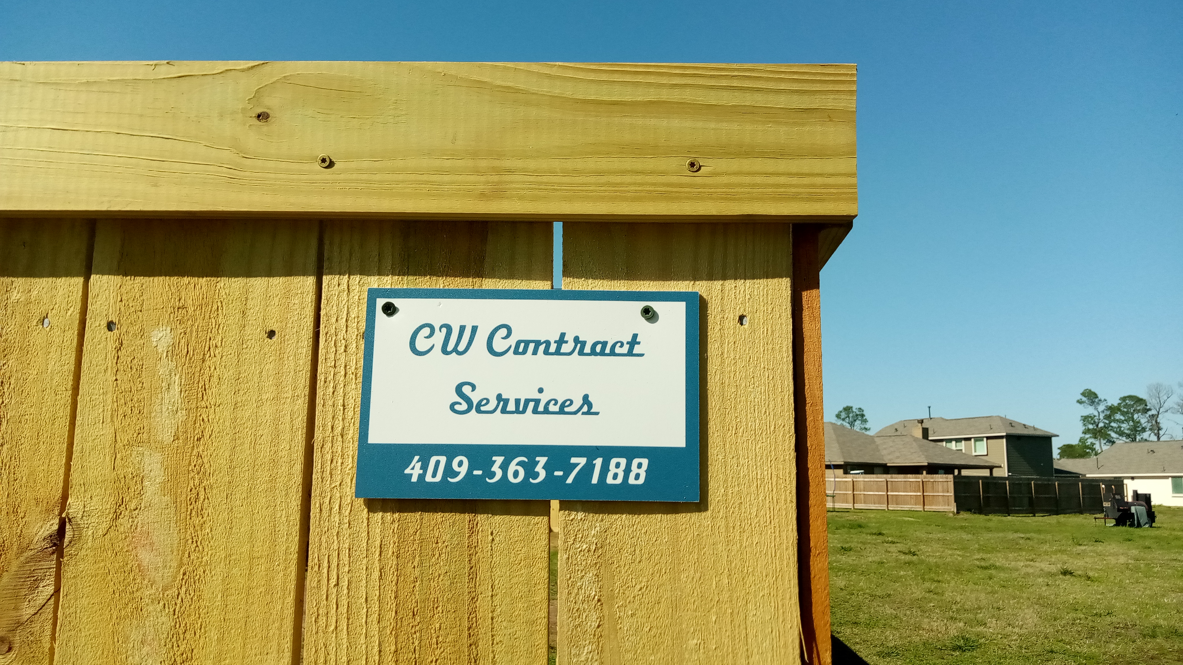 C.W. Contract Services Logo