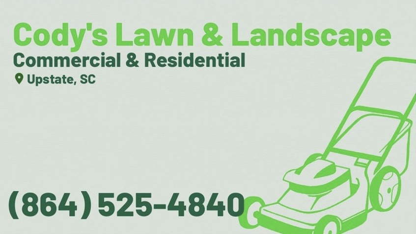 Cody's Lawn Maintenance Logo