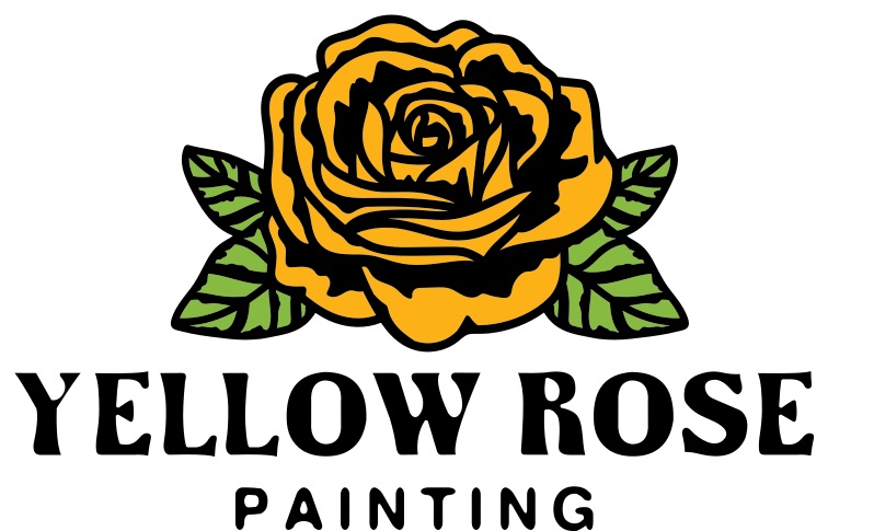 Yellow Rose Painting Logo