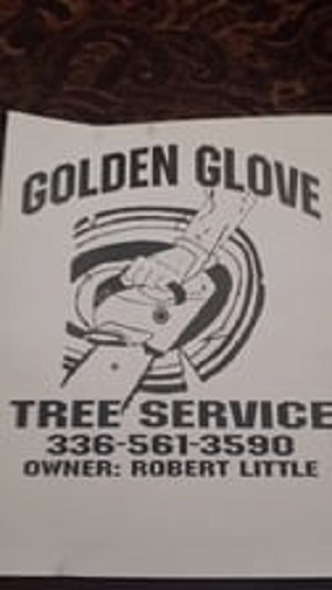 Golden Glove Tree Service Logo