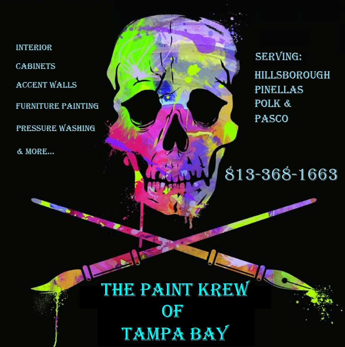 The Paint Krew Of Tampa Bay, LLC Logo