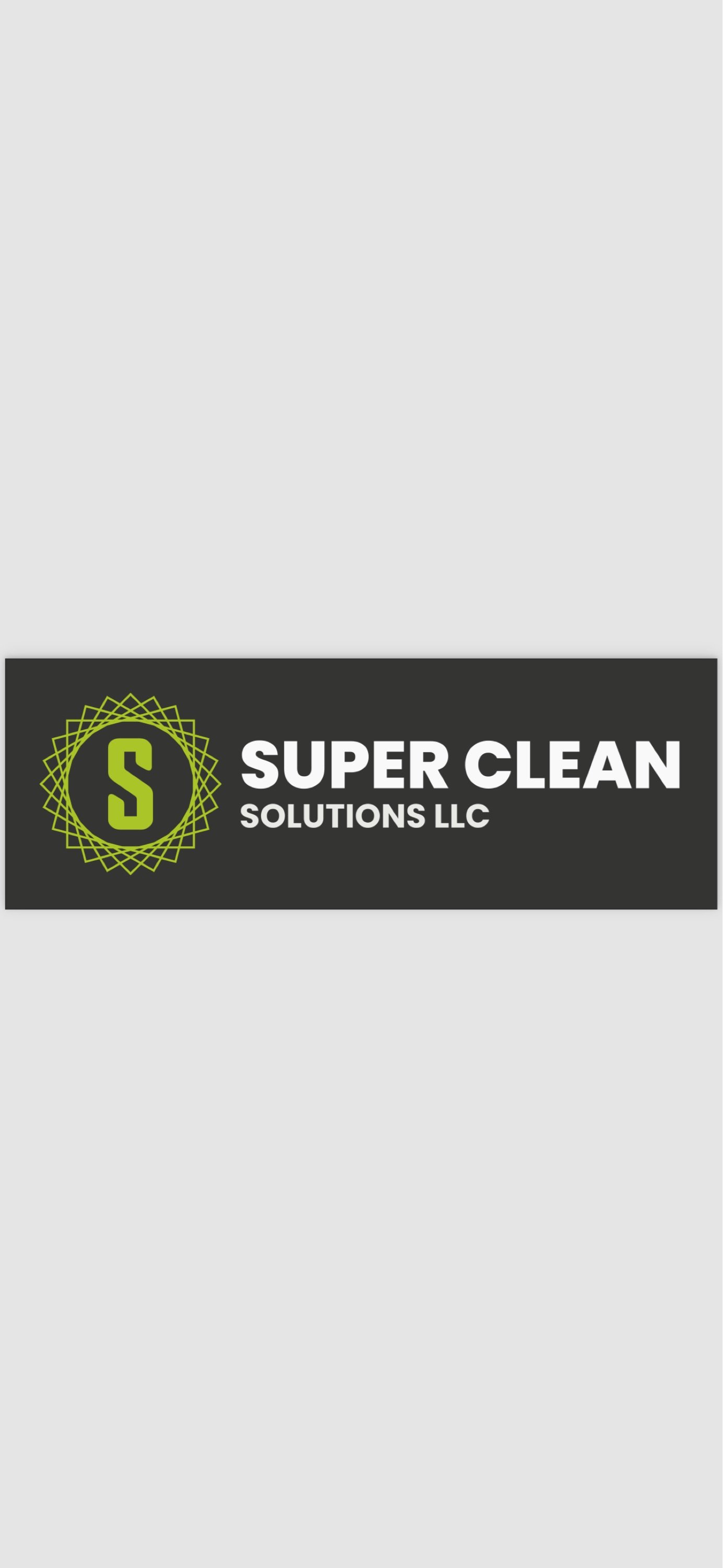 Super Clean Solutions LLC Logo