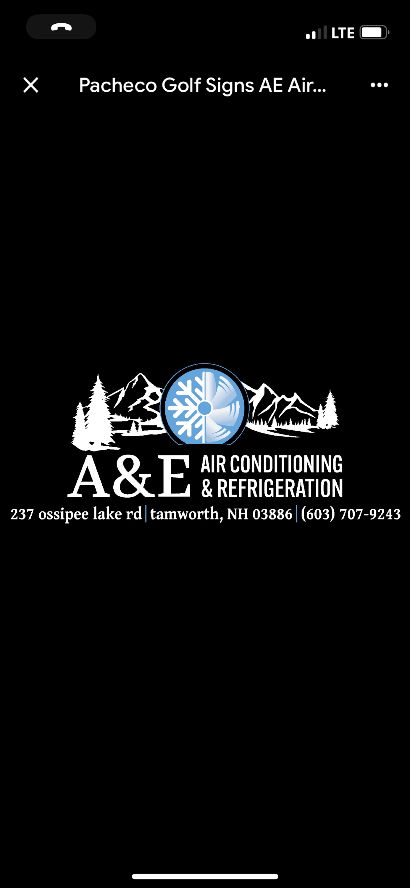 A&E Air Conditioning & Refrigeration Logo
