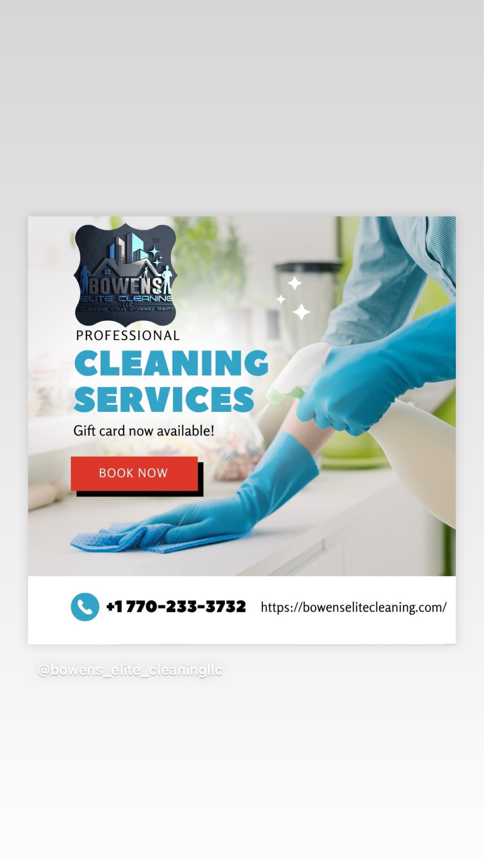 Bowens Elite Cleaning, LLC Logo