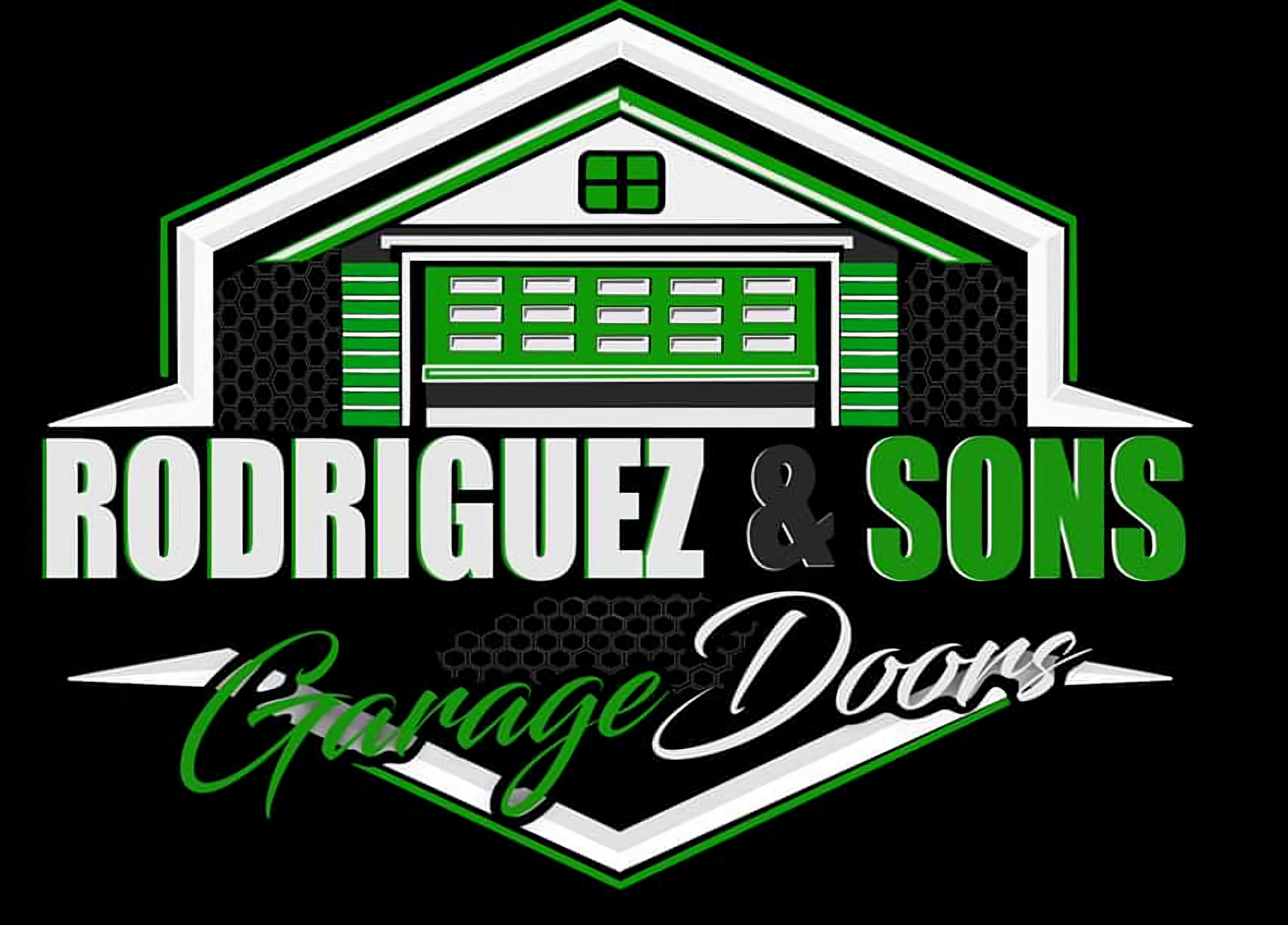 Rodriguez & Sons Garage Doors Logo