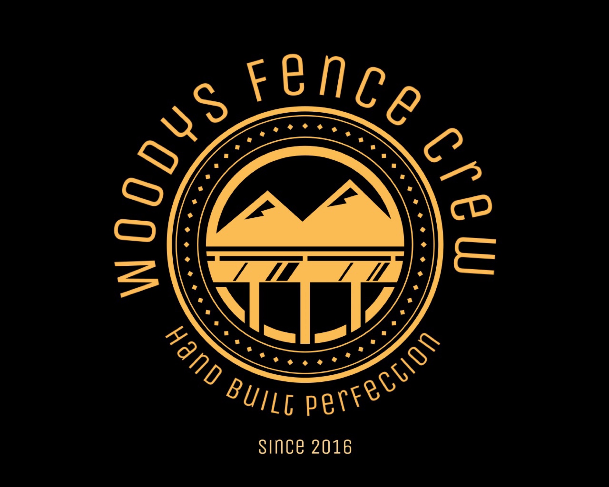 Woody's Fence Crew Logo