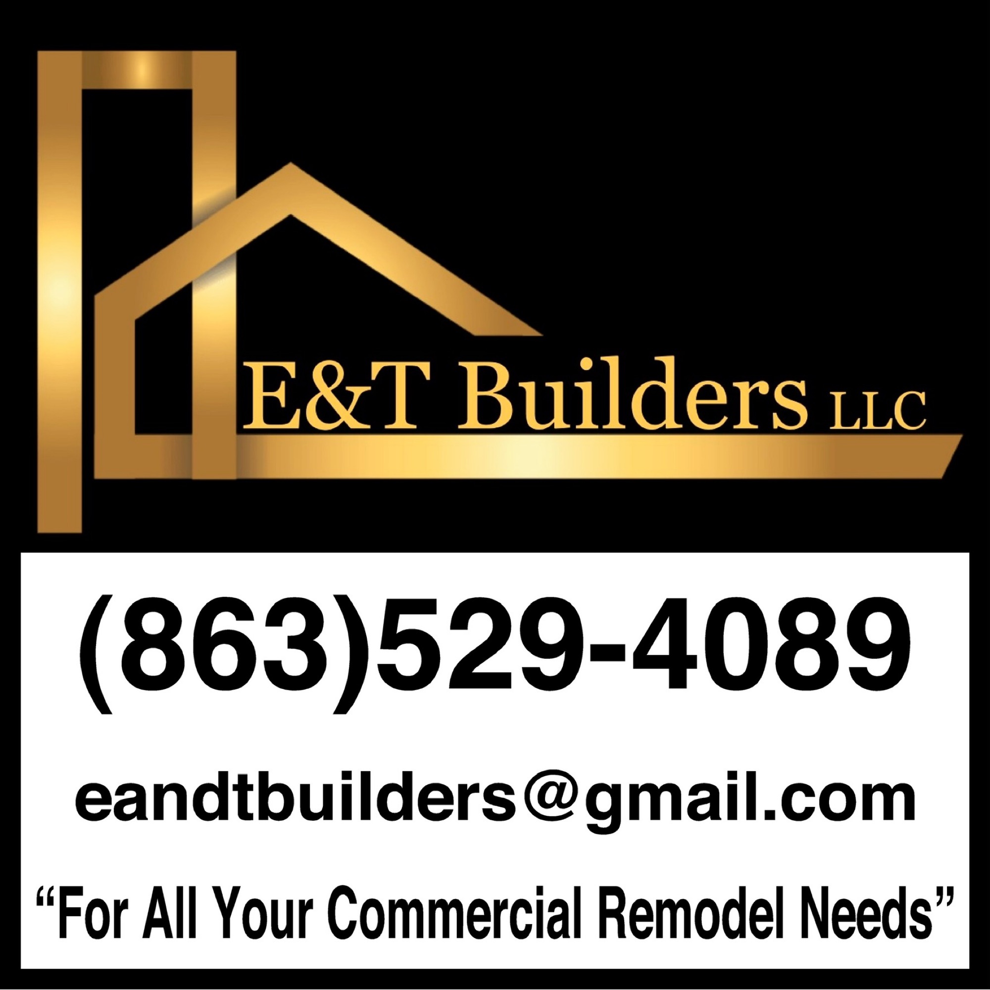 E&T Builders Logo