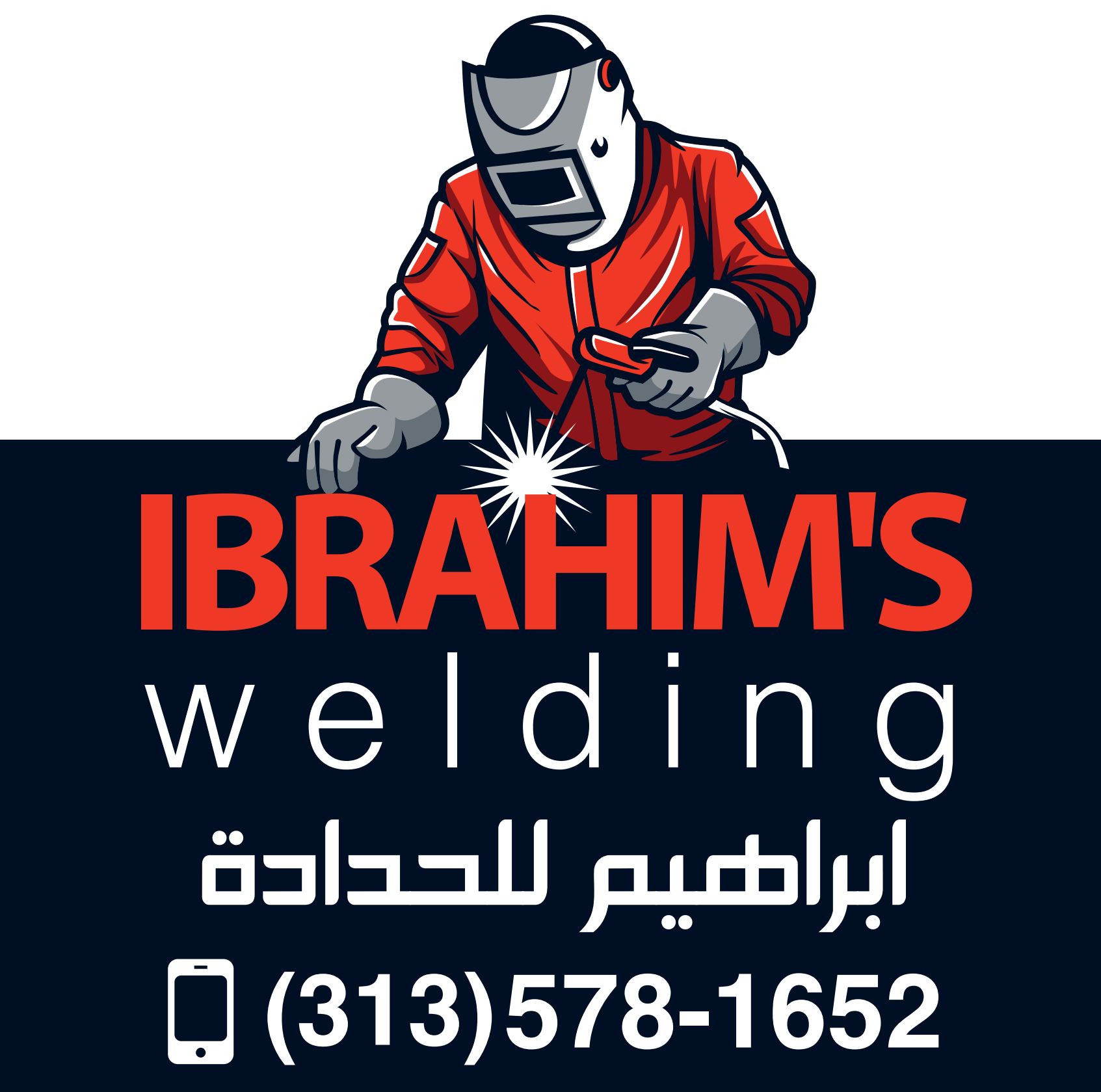Ibrahim's Welding Logo