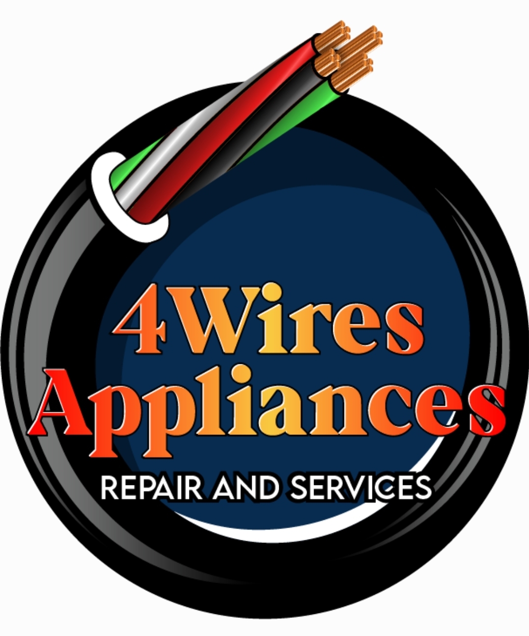 4Wires Appliances Repair and Services Logo