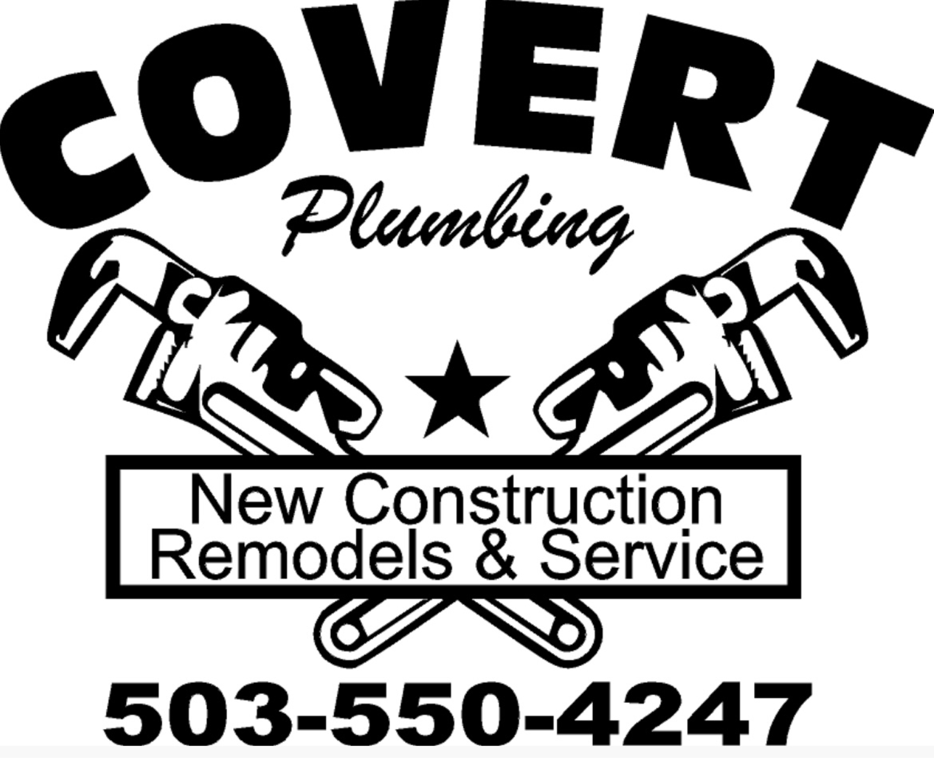 Covert Plumbing, LLC Logo