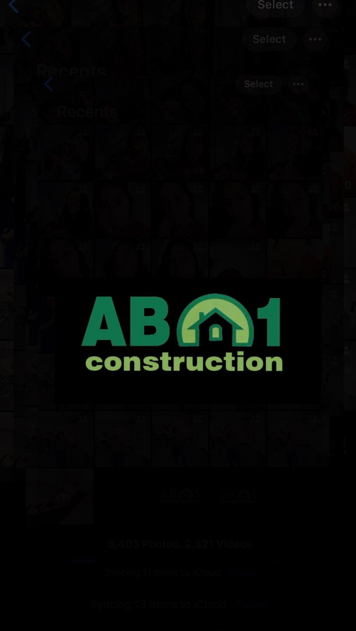 AB1 Construction Logo