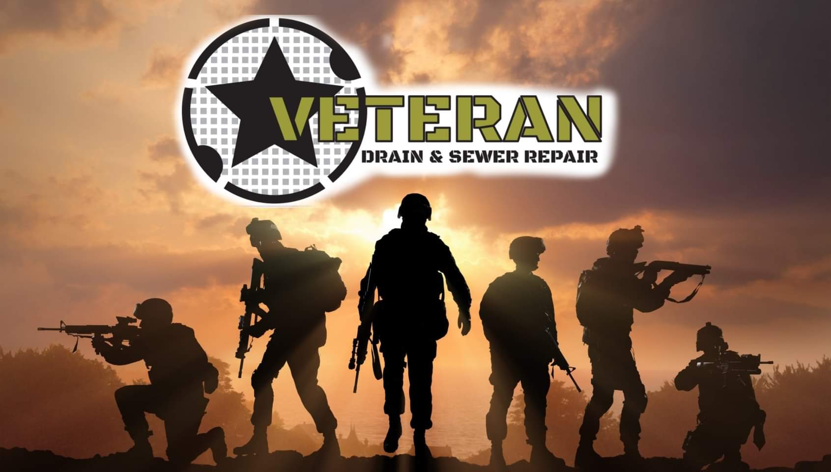 Veteran Drain and Sewer L.L.C. Logo