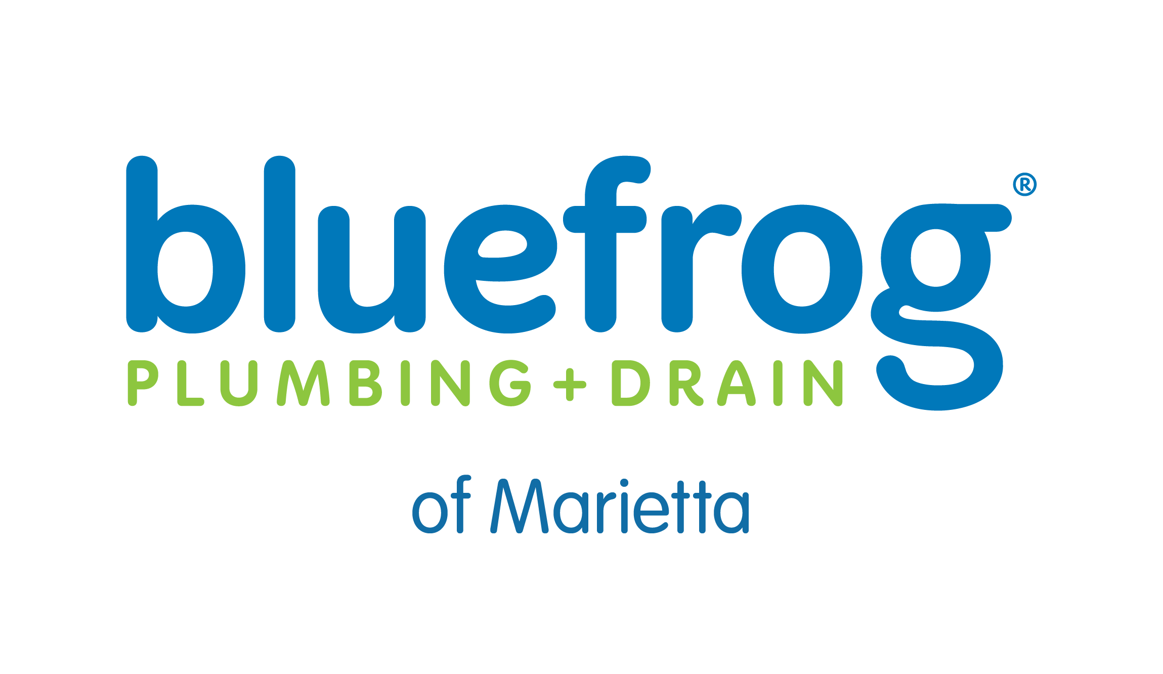 Bluefrog Plumbing + Drain of Marietta Logo