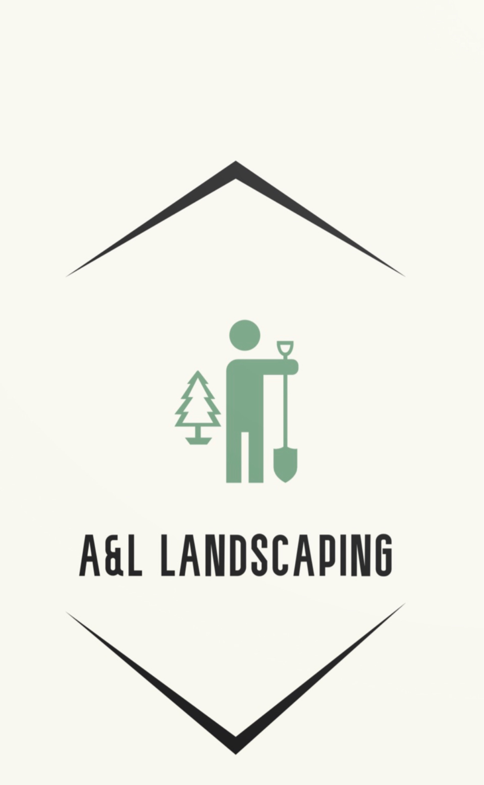 A&L Landscaping Maintenance Logo