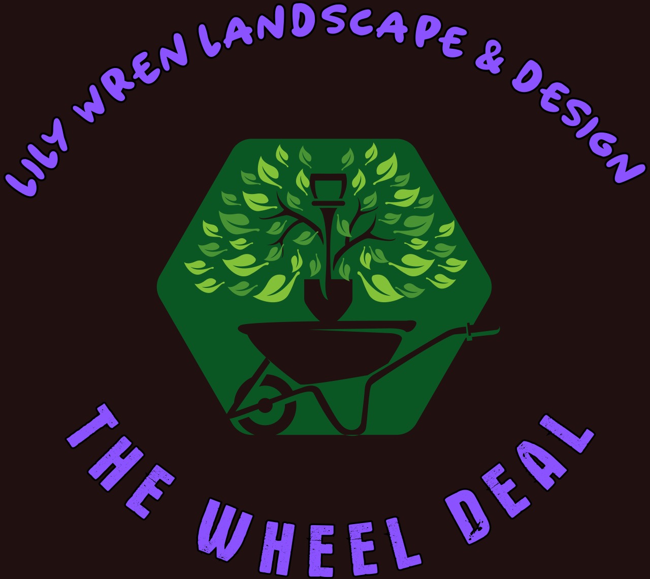 Lily Wren Landscape and Design Logo