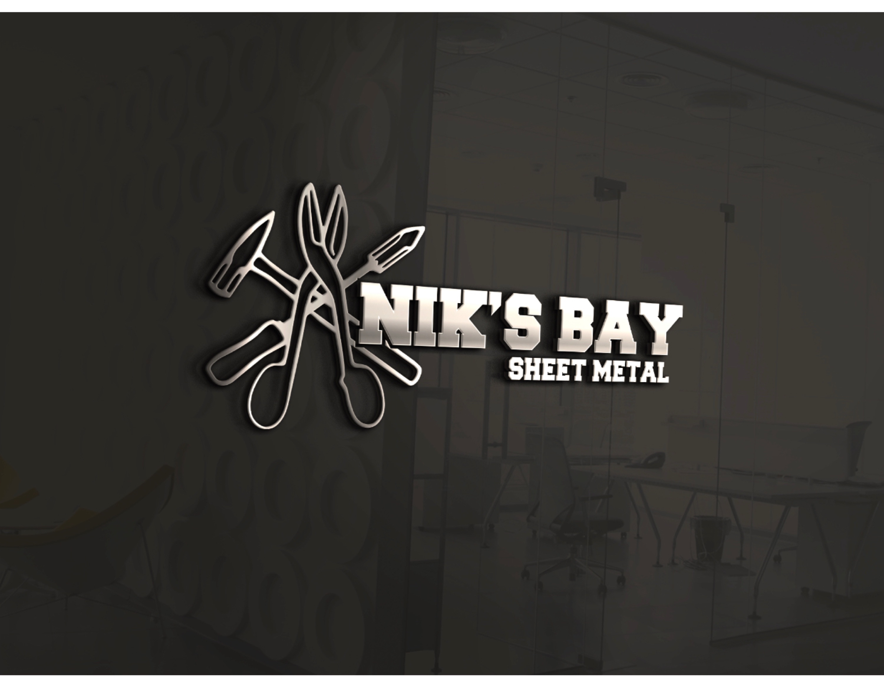 Nik's Bay Sheet Metal Logo