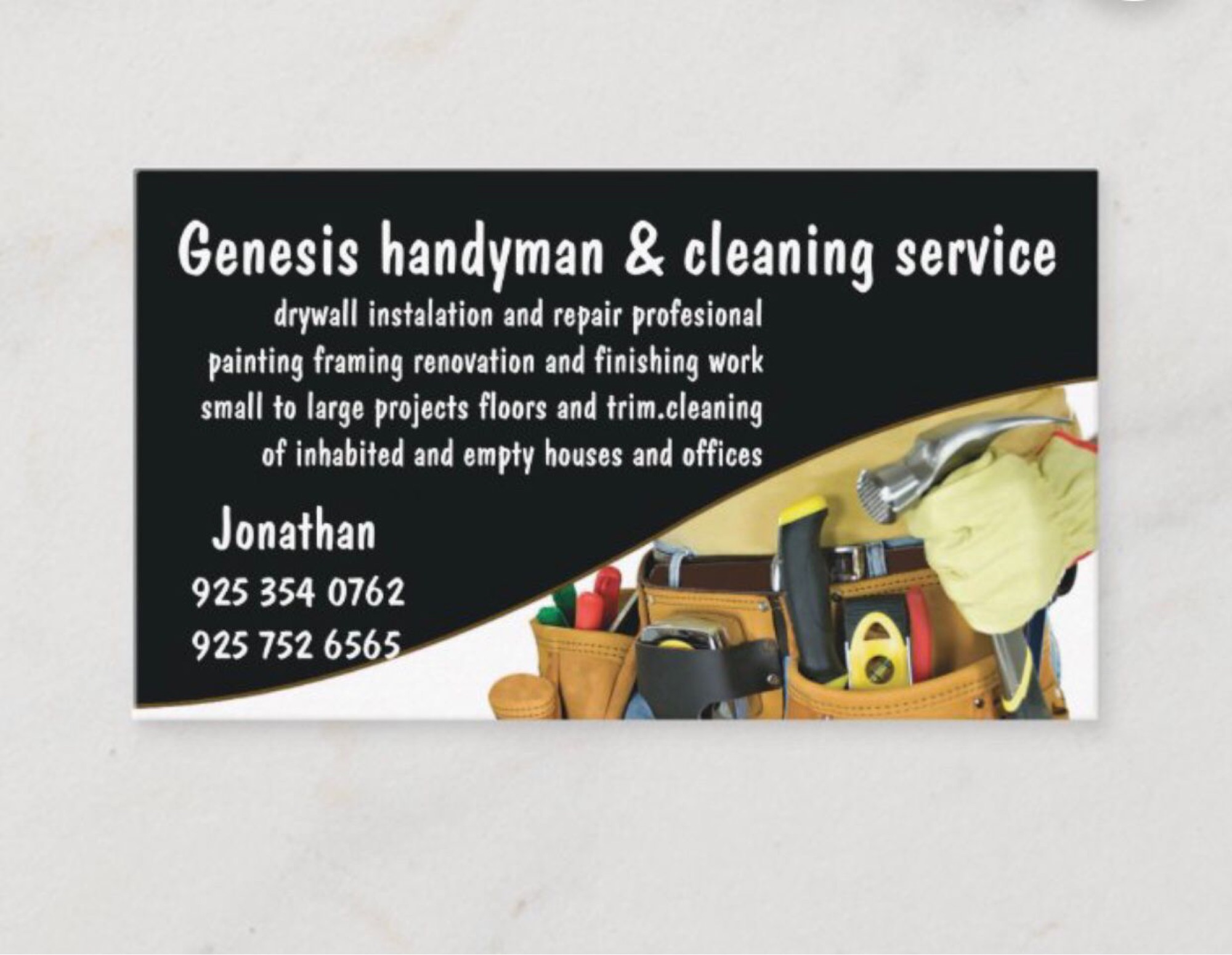 Genesi Handyman & Cleaning Services - Unlicensed Contractor Logo