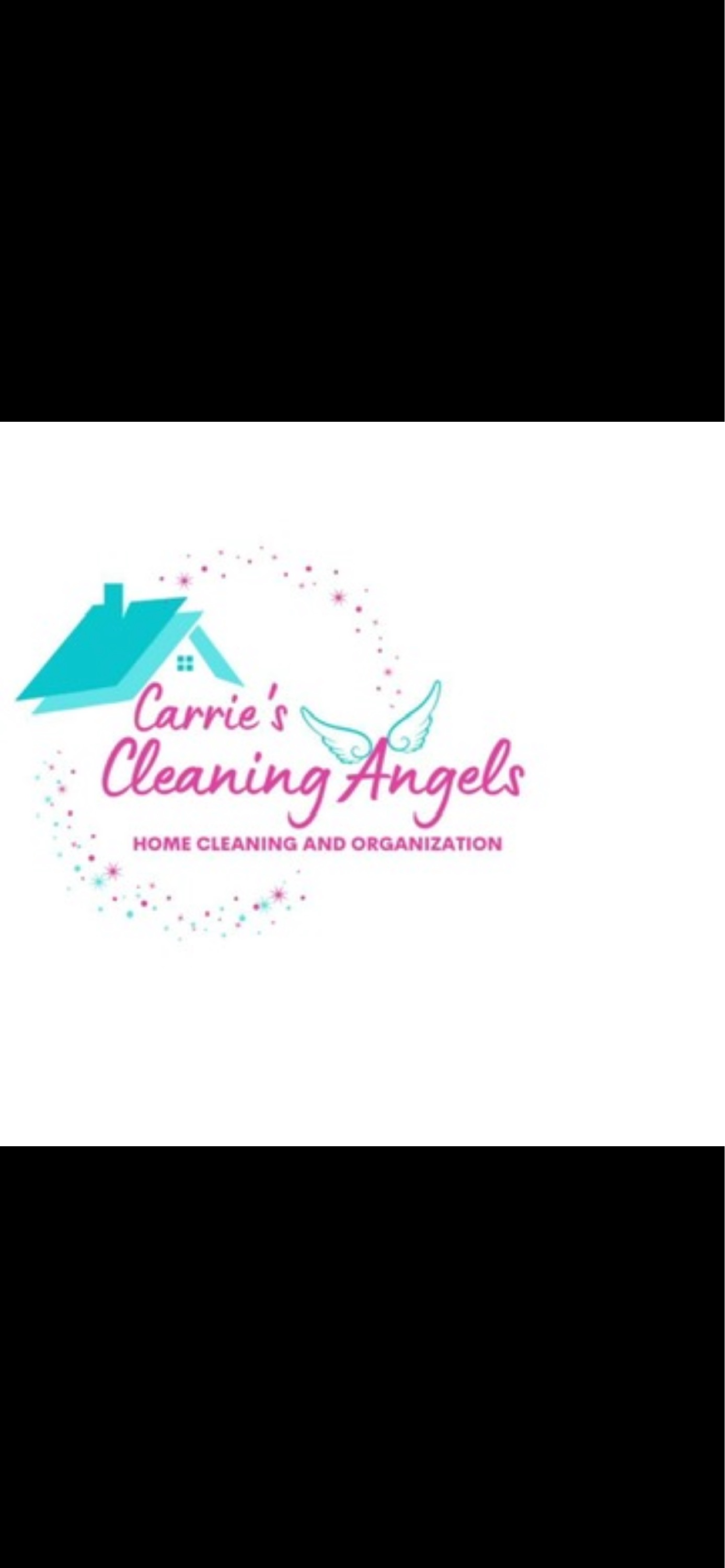 Carrie's Cleaning Angels Logo