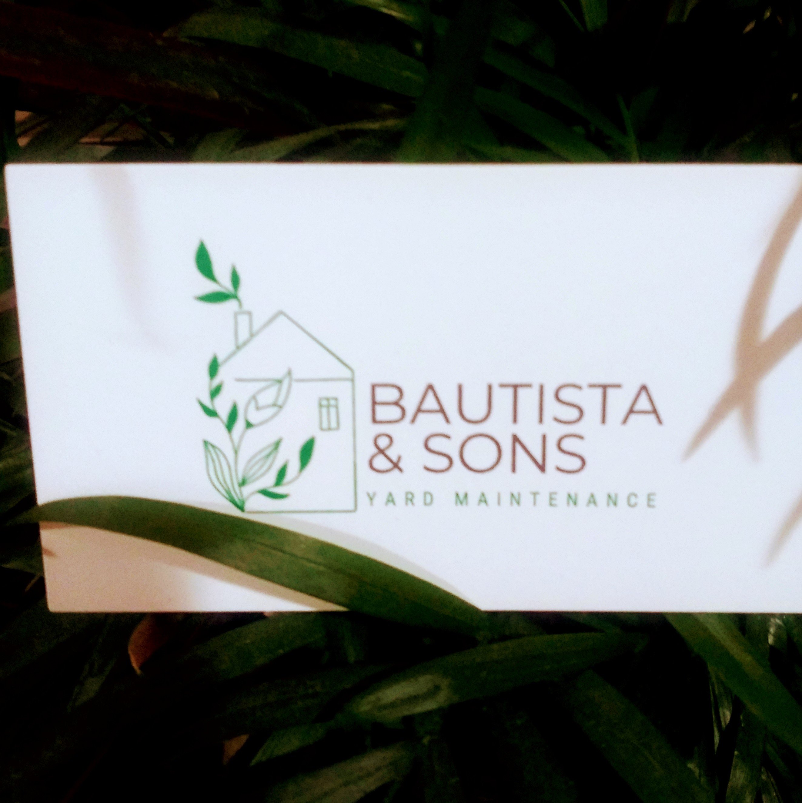 Bautista and Sons Yard Maintenance-Unlicensed Contractor Logo