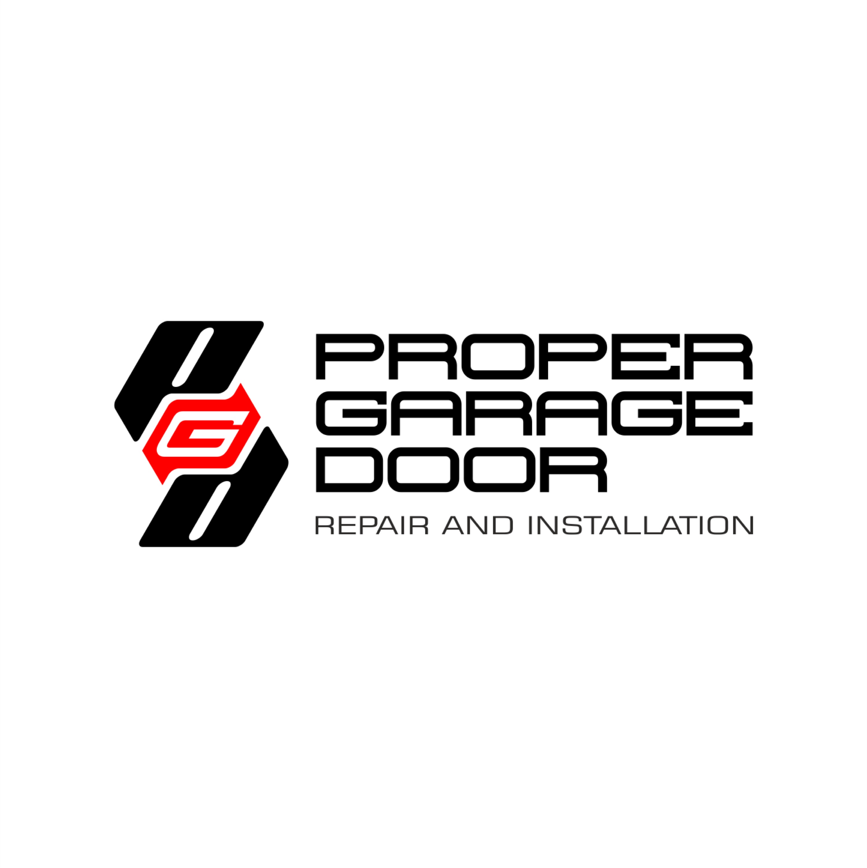 Proper Garage Doors Logo