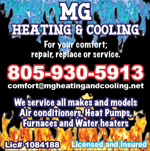 MG Heating & Cooling Logo