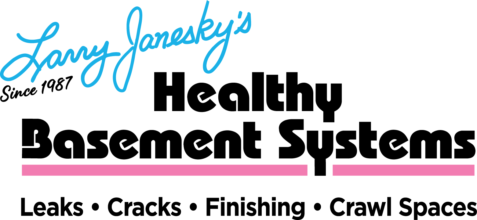 Larry Janesky's Healthy Basement Systems Logo