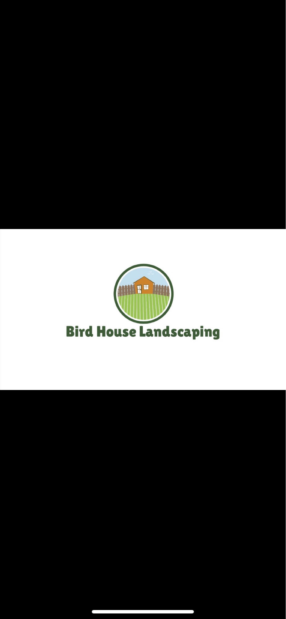 Birdhouse Landscaping Logo