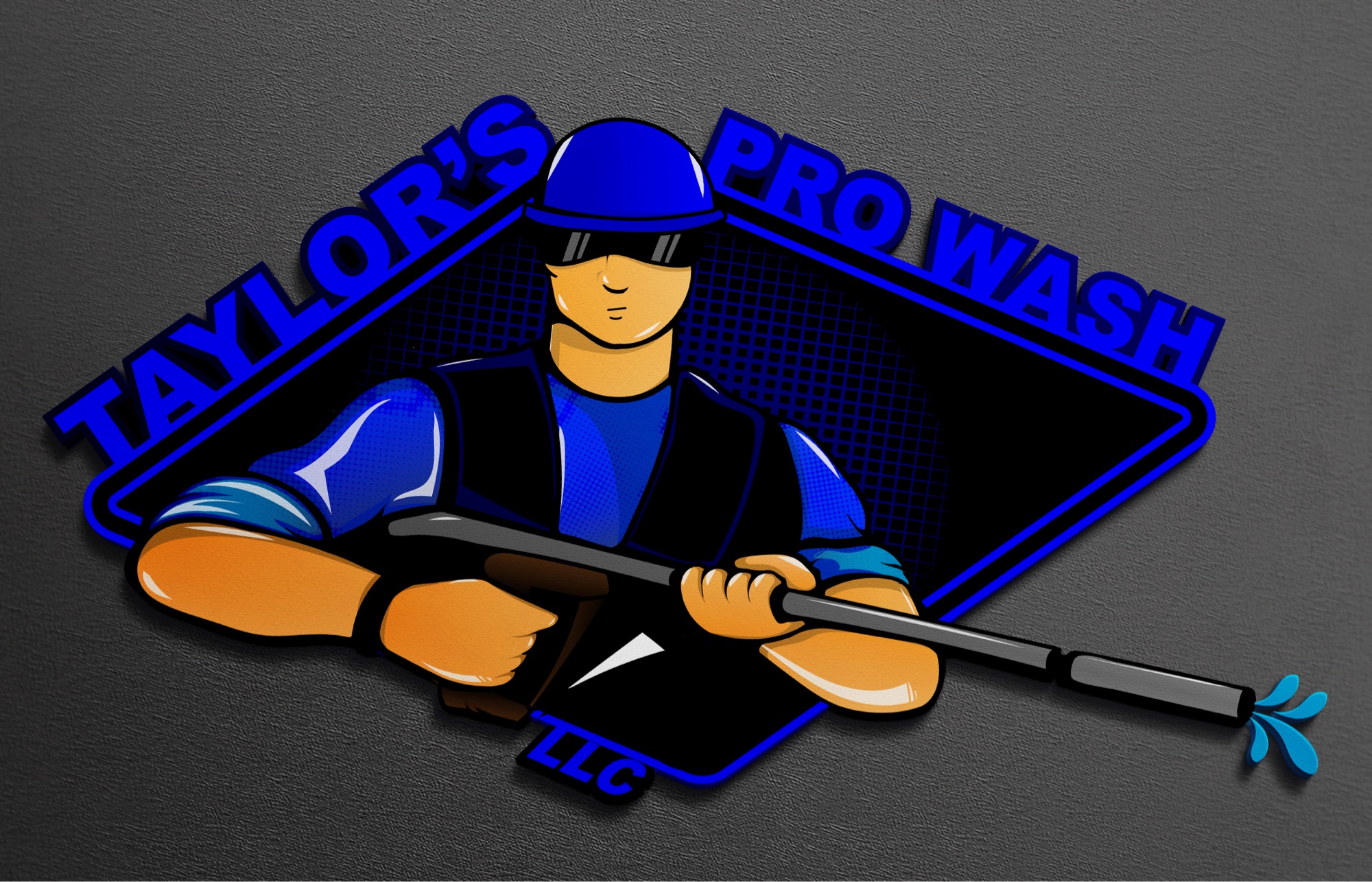 Taylor's Pro Wash Logo