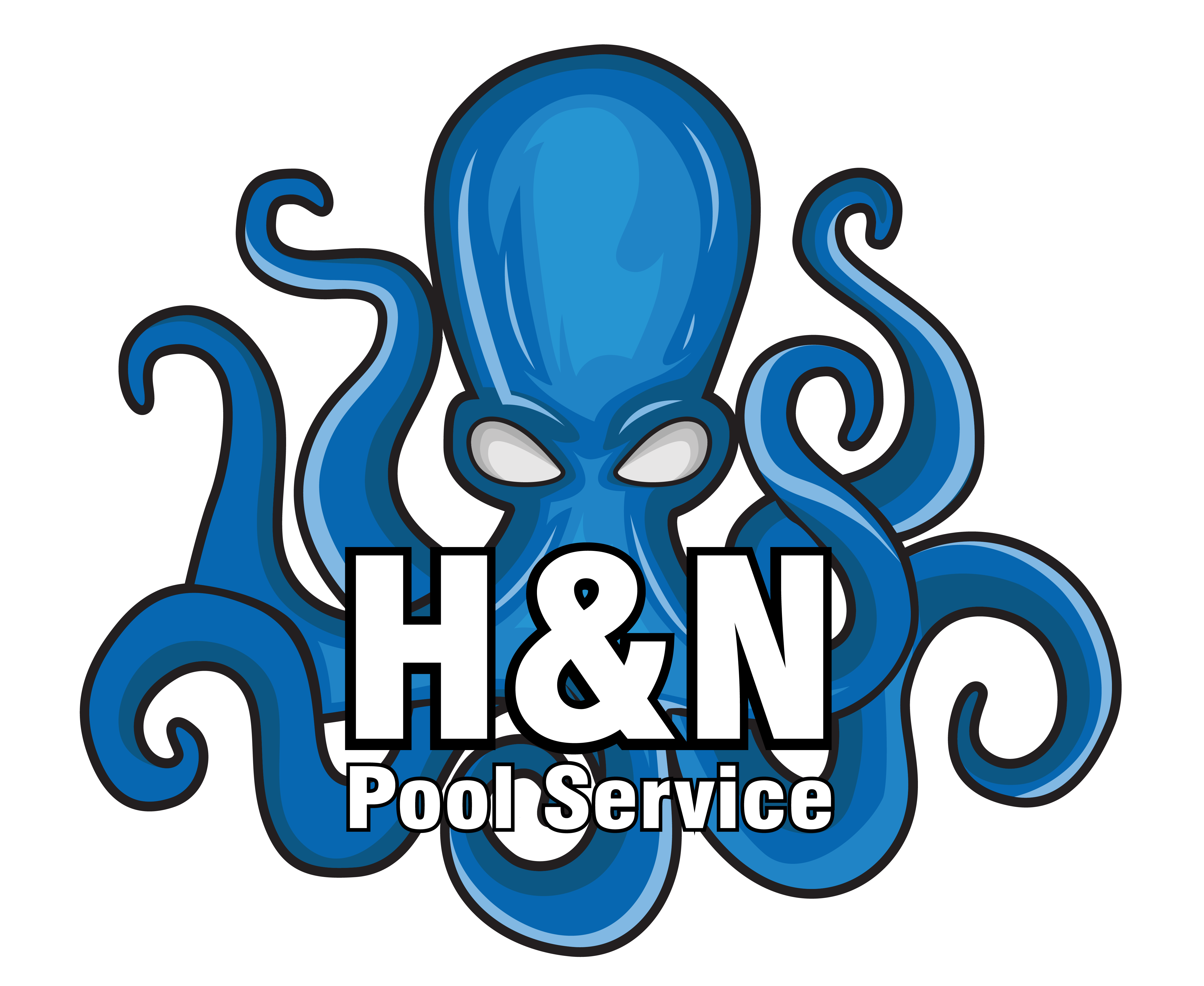 HN Pool Service Logo