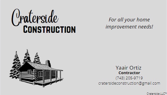 CraterSide Construction Logo