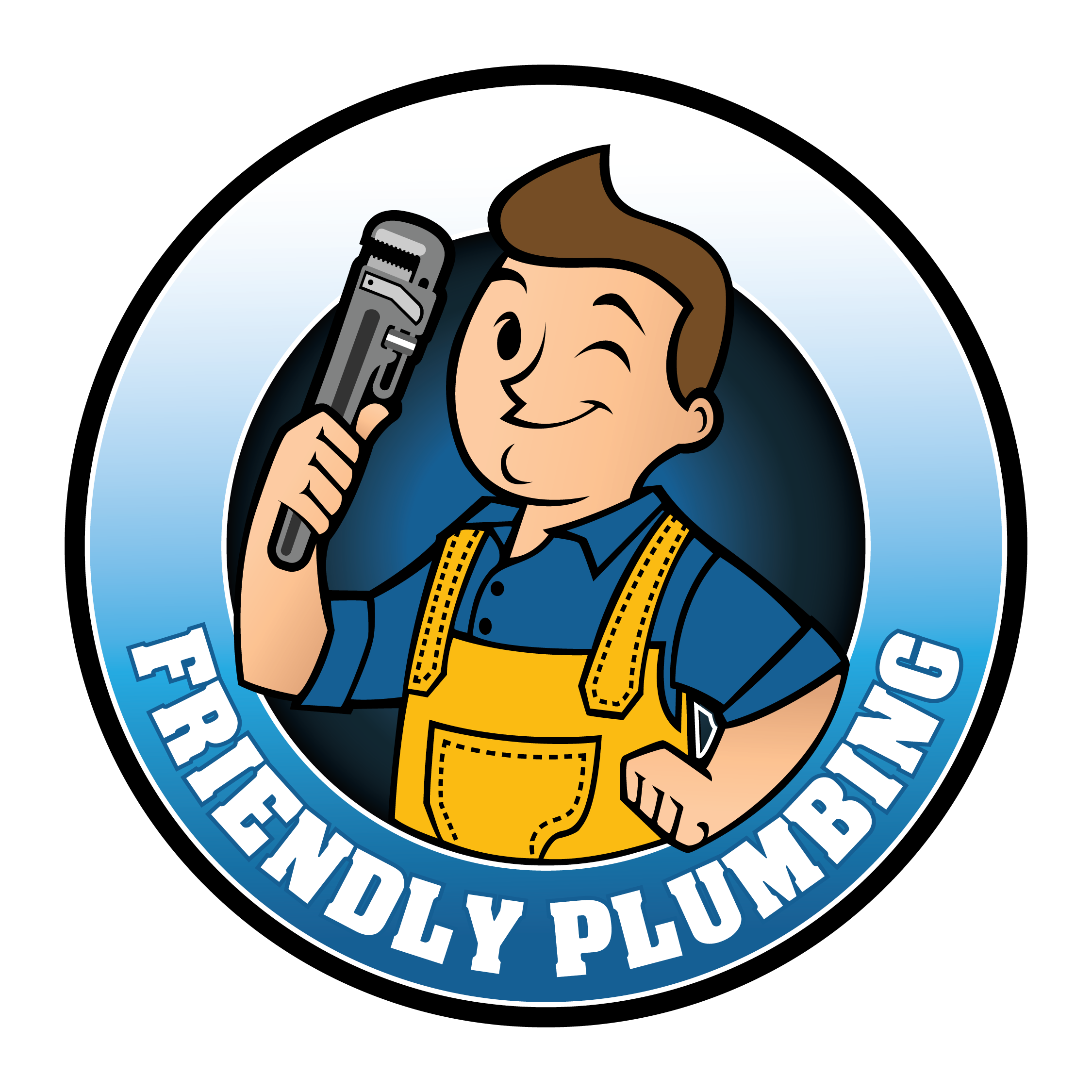 Friendly Plumbing Logo
