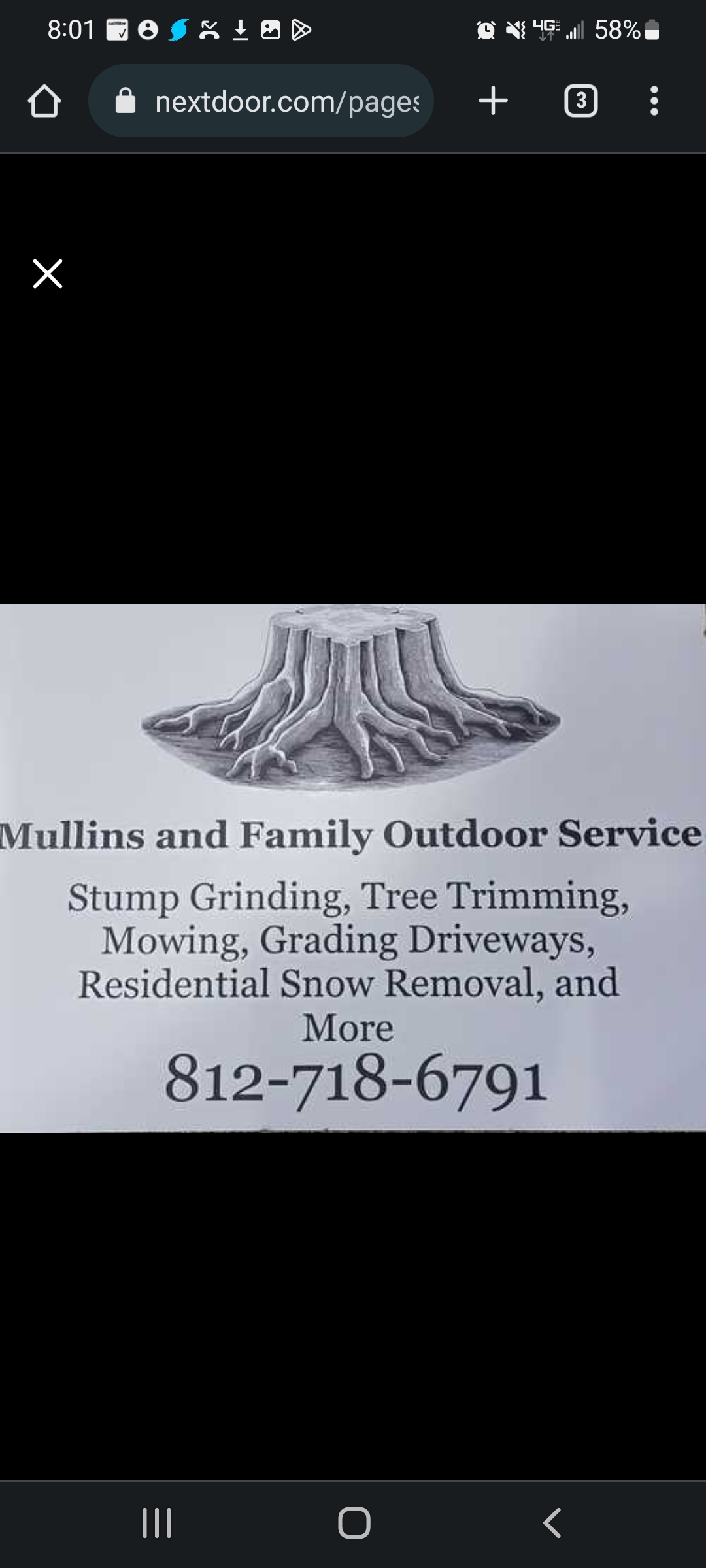 Mullins & Family Outdoor Services Logo