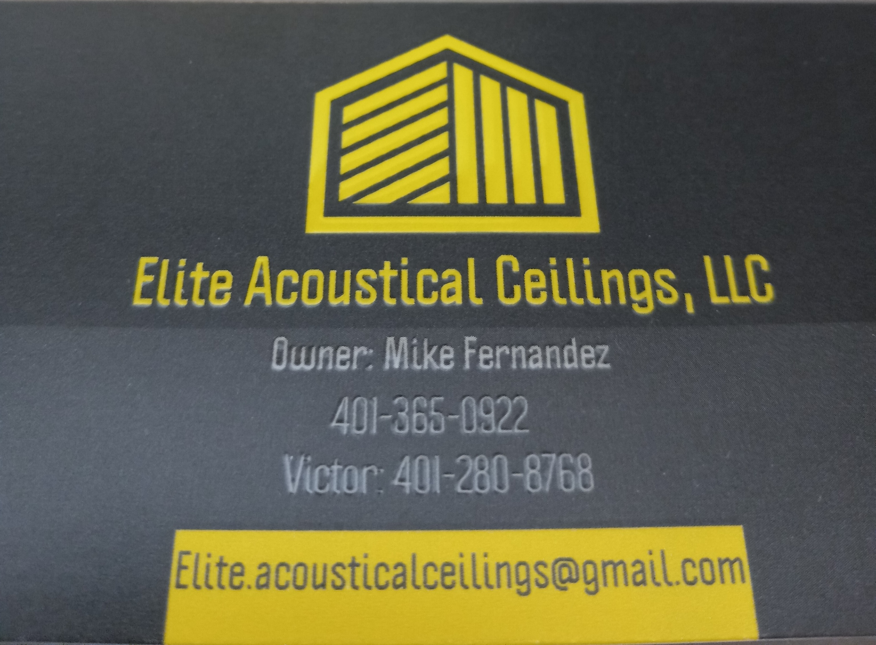 Elite Acoustical Ceilings Logo