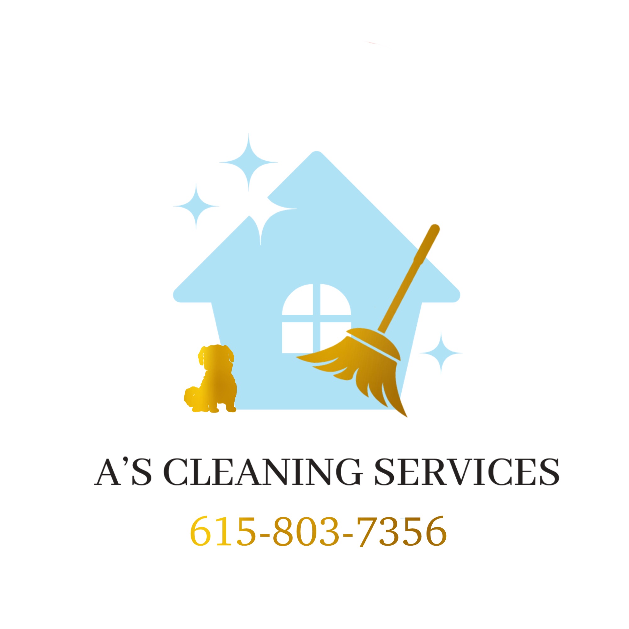 A's Cleaning Services Logo