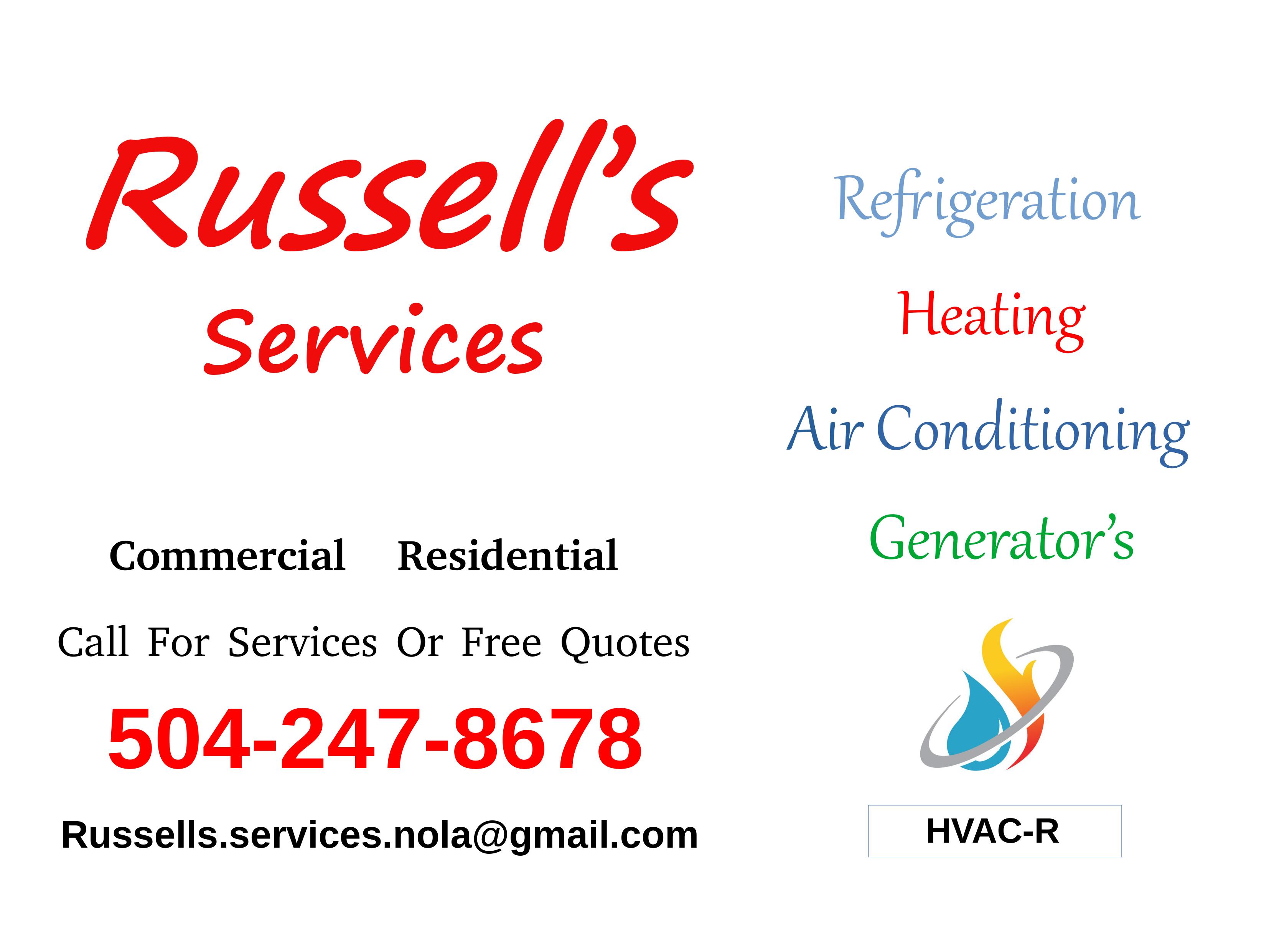 Russell's Services, LLC Logo