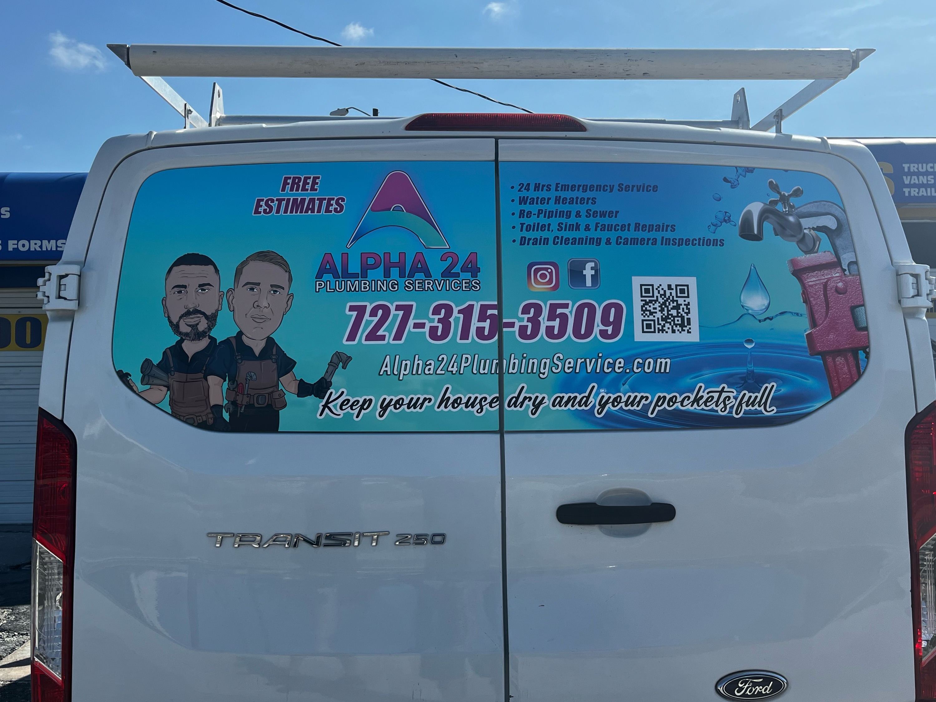 Alpha 24 Plumbing Services, Inc. Logo