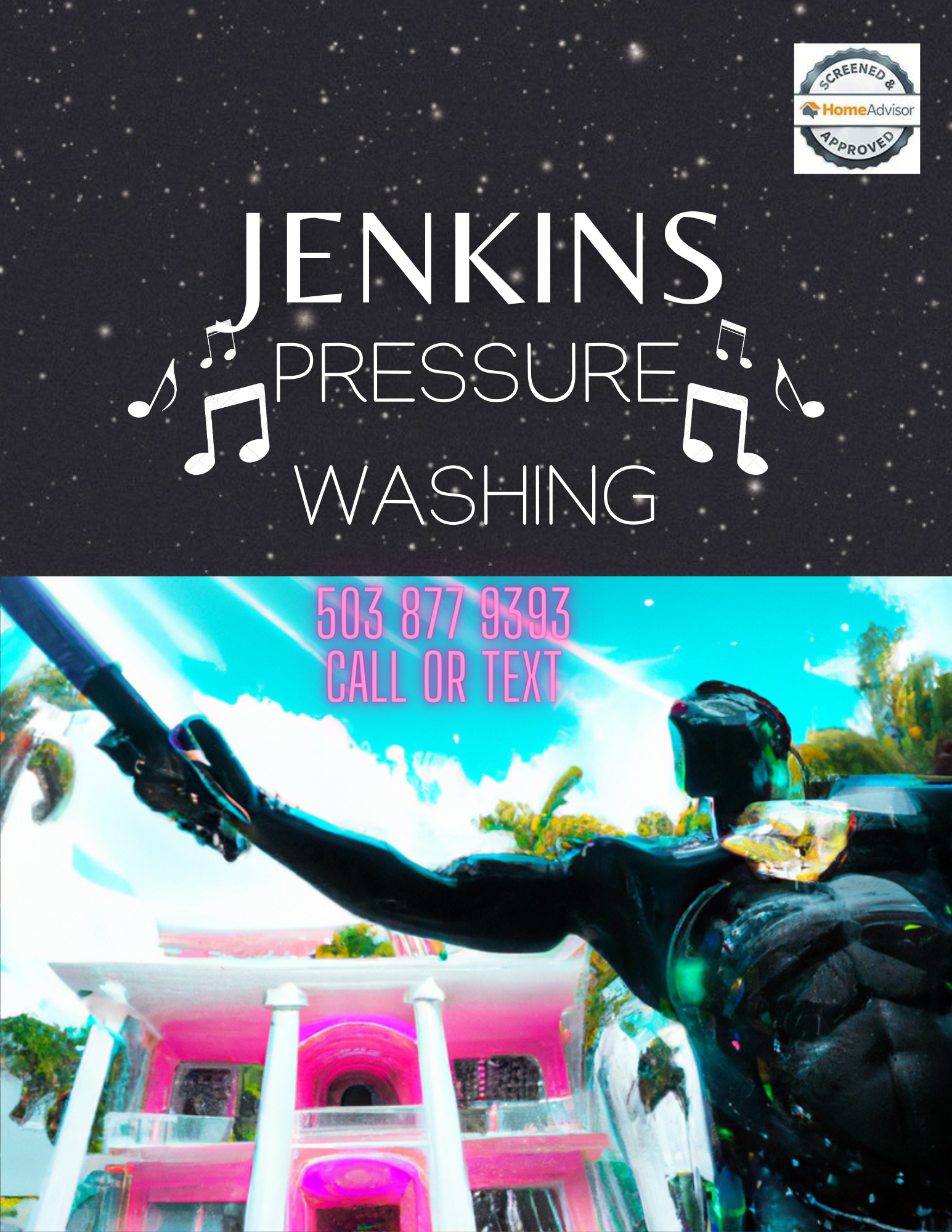 Jenkins Pressure Washing & Services Logo